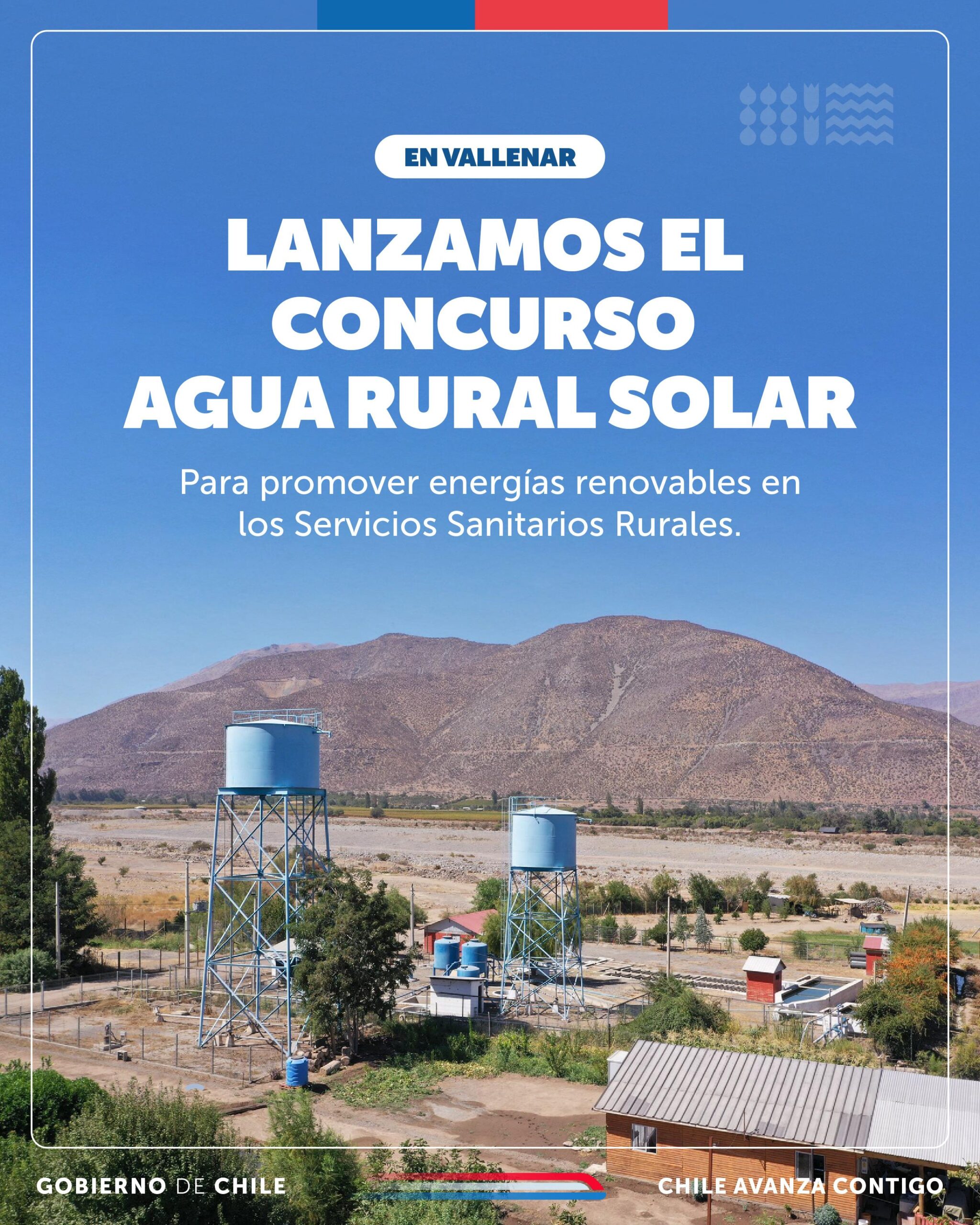 Presentan “Agua Rural Solar”: programa que busca reducir hasta un 60% los costos energéticos en servicios sanitarios rurales